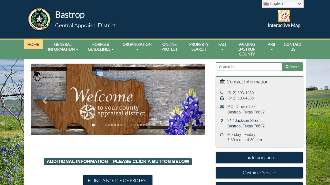 Bastrop CAD – Official Site – Bastrop, Texas